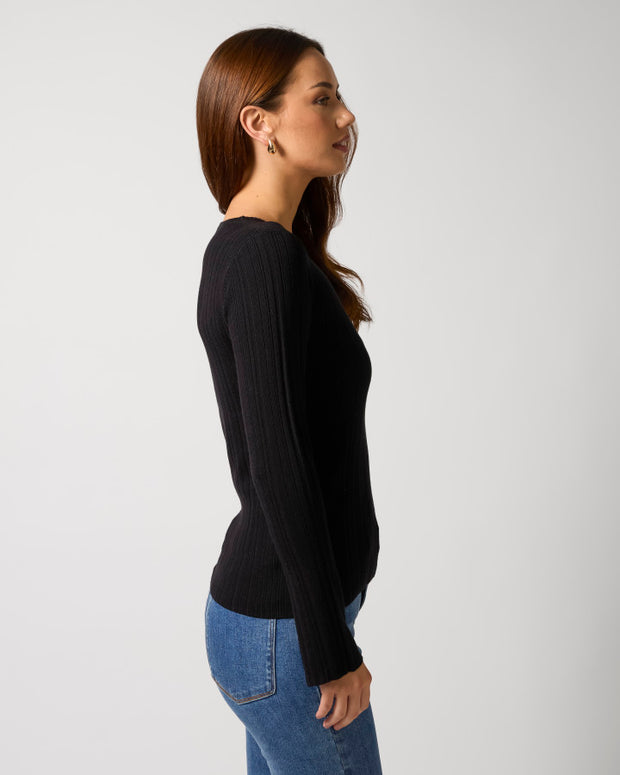 Stella + Gemma Skyler Top - Black