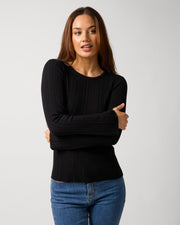 Stella + Gemma Skyler Top - Black