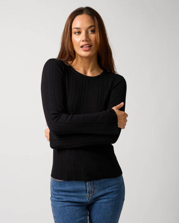 Stella + Gemma Skyler Top - Black