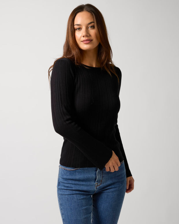 Stella + Gemma Skyler Top - Black