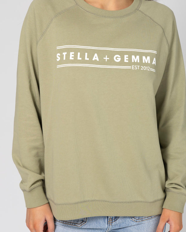Stella + Gemma Classic Sweater - Mint EST 2012