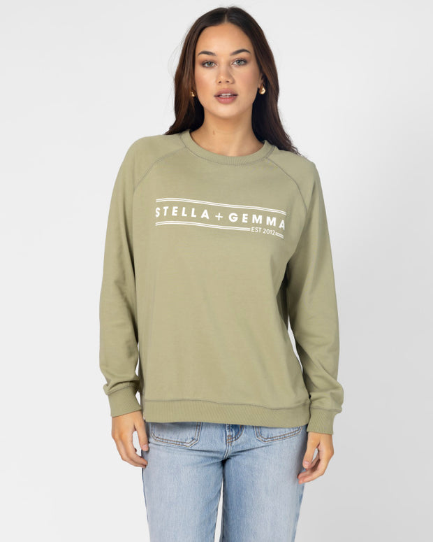 Stella + Gemma Classic Sweater - Mint EST 2012