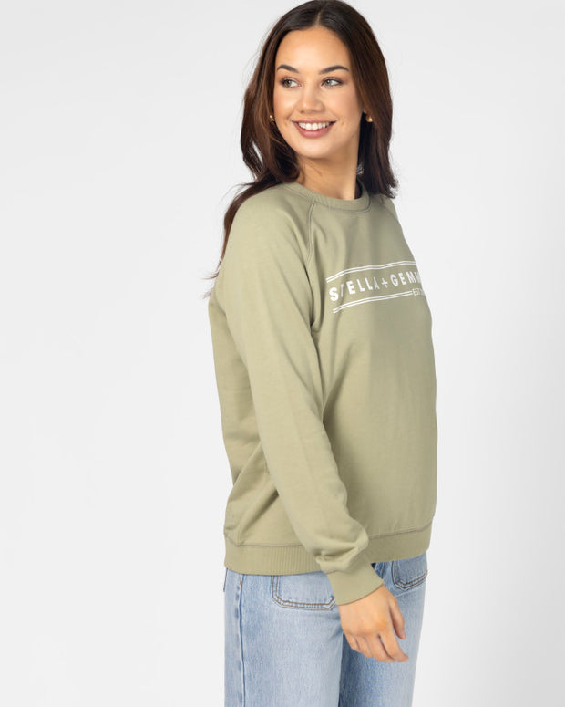 Stella + Gemma Classic Sweater - Mint EST 2012