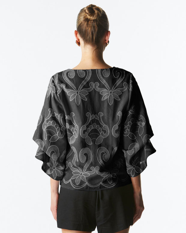 Fate + Becker The Avenue Top - Black