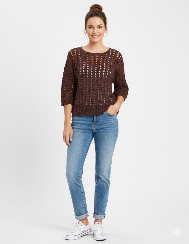 MSCH Fairyn 2/4 Pullover - Fudge