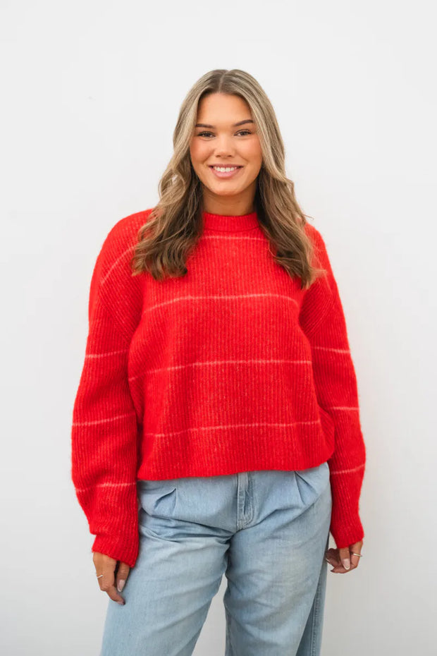 MSCH Ethana Nenayay Pullover STP - Scar/Coral