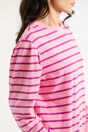 Home-lee Wylder Long Sleeve Tee - Candy Stripe