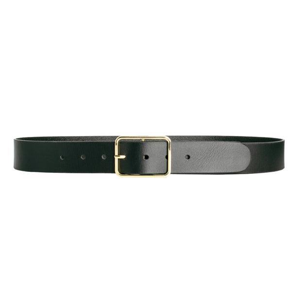 Loop Leather Tess Belt - Black