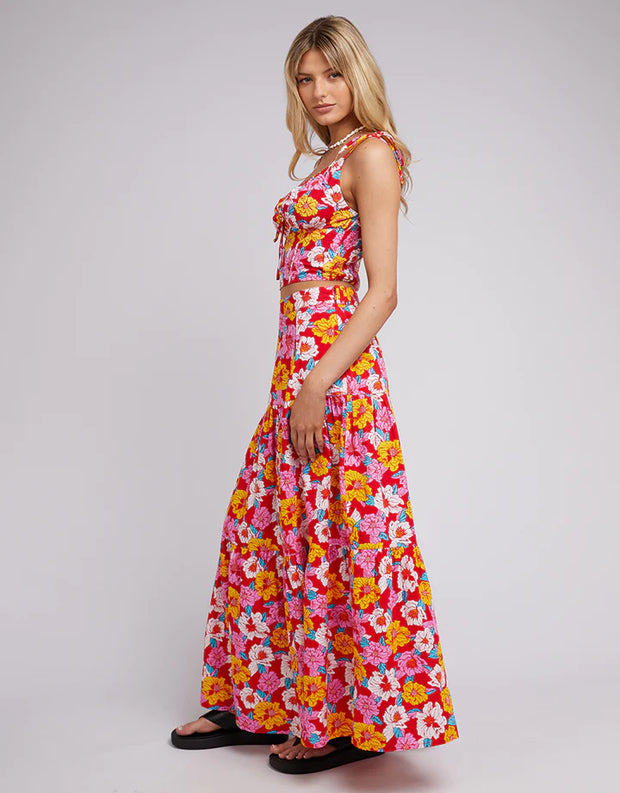 All About Eve Cecillia Maxi Skirt - Floral