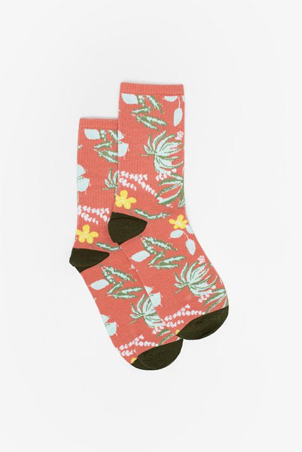Antler NZ Day Time Coral Tropic Sock