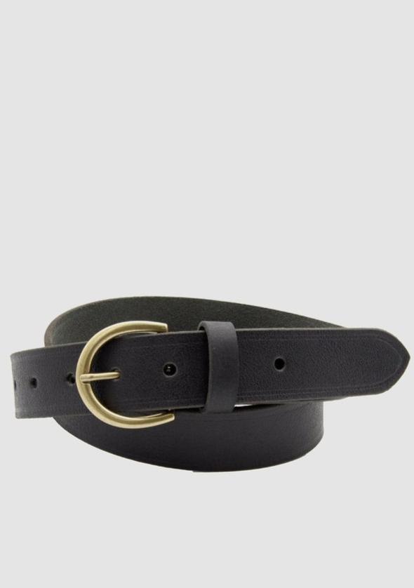 Loop Leather Brookline Belt - Black