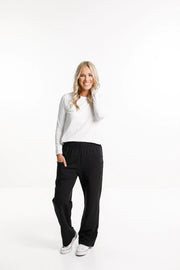 Home-lee Avenue Pants - Winter Weight - Black with Matte Black X