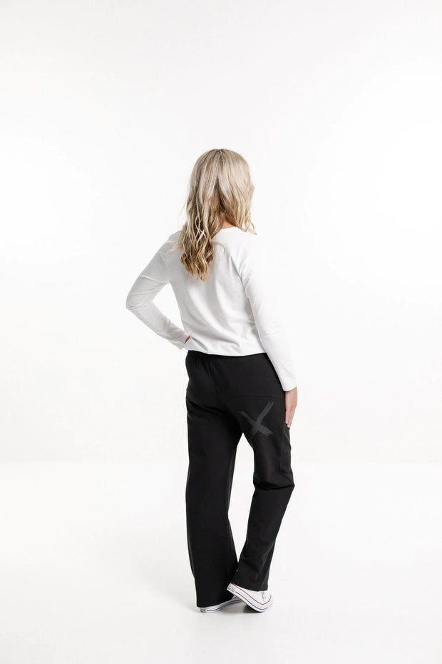 Home-lee Avenue Pants - Winter Weight - Black with Matte Black X