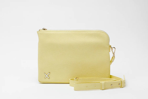 Home-lee Oversized Clutch - Butter