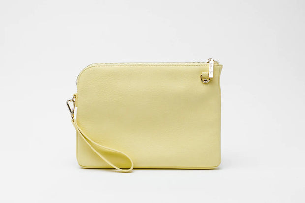 Home-lee Oversized Clutch - Butter