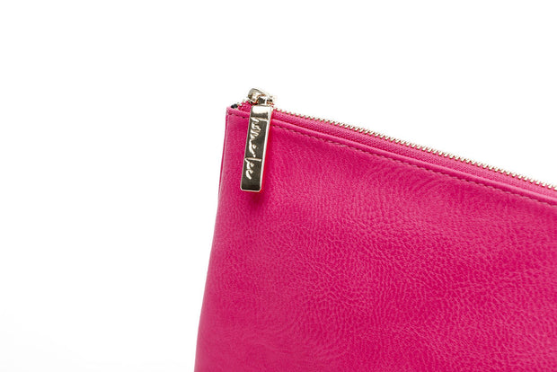 Home-lee Oversized Clutch - Lipstick Pink
