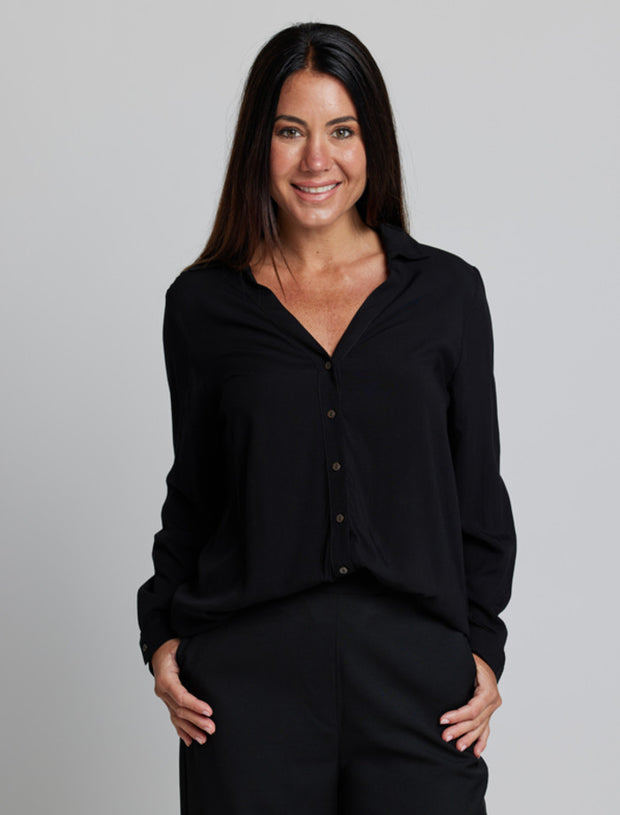 Stella + Gemma Broadway Blouse - Black