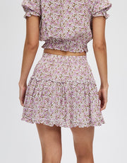 All About Eve Delilah Mini Skirt - Floral
