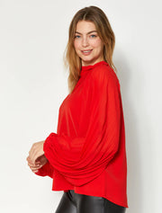 dear Sutton Royce Blouse - Flame